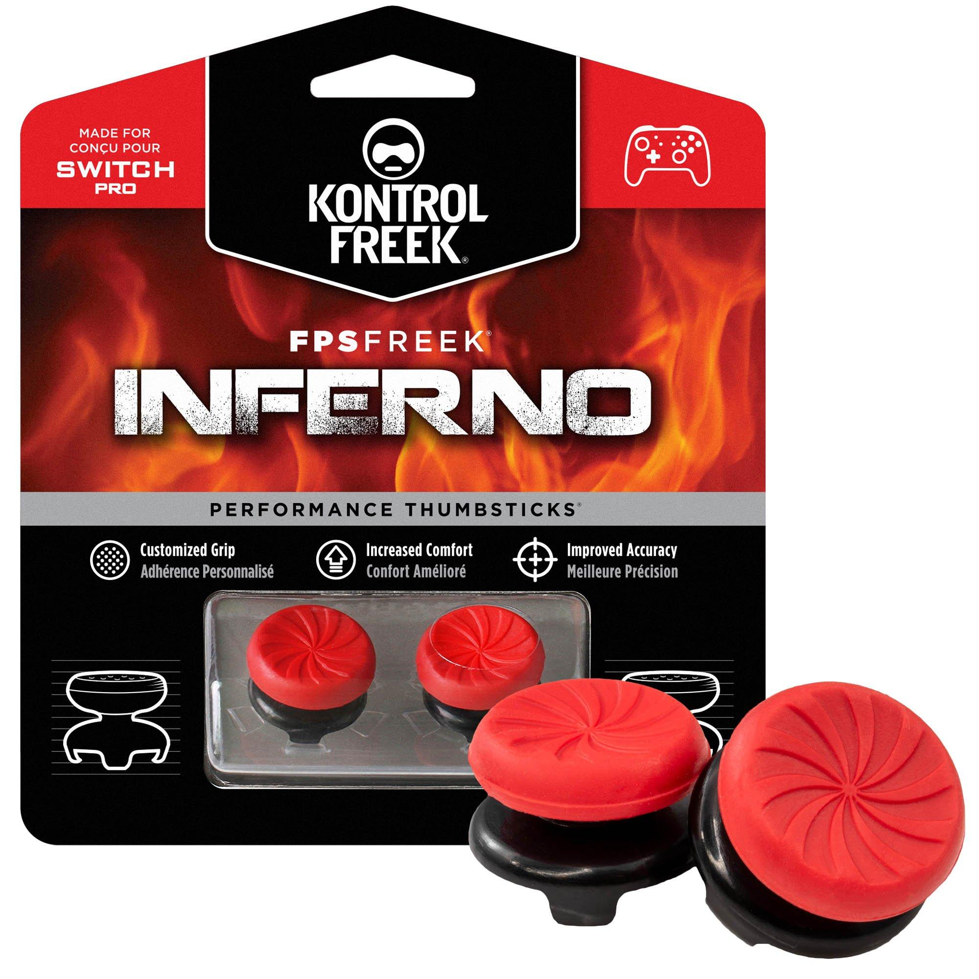 Kontrolfreek Fps Freek Inferno Nintendo Pro Prong Controller Grip Geekd