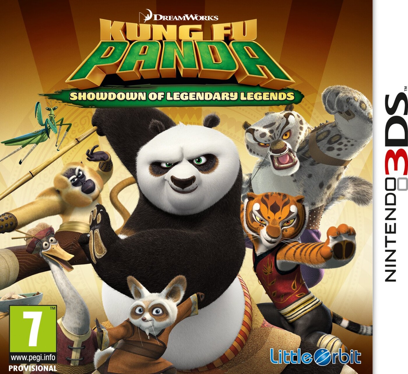 Kung Panda: Showdown Legendary Legends Nintendo 3ds
