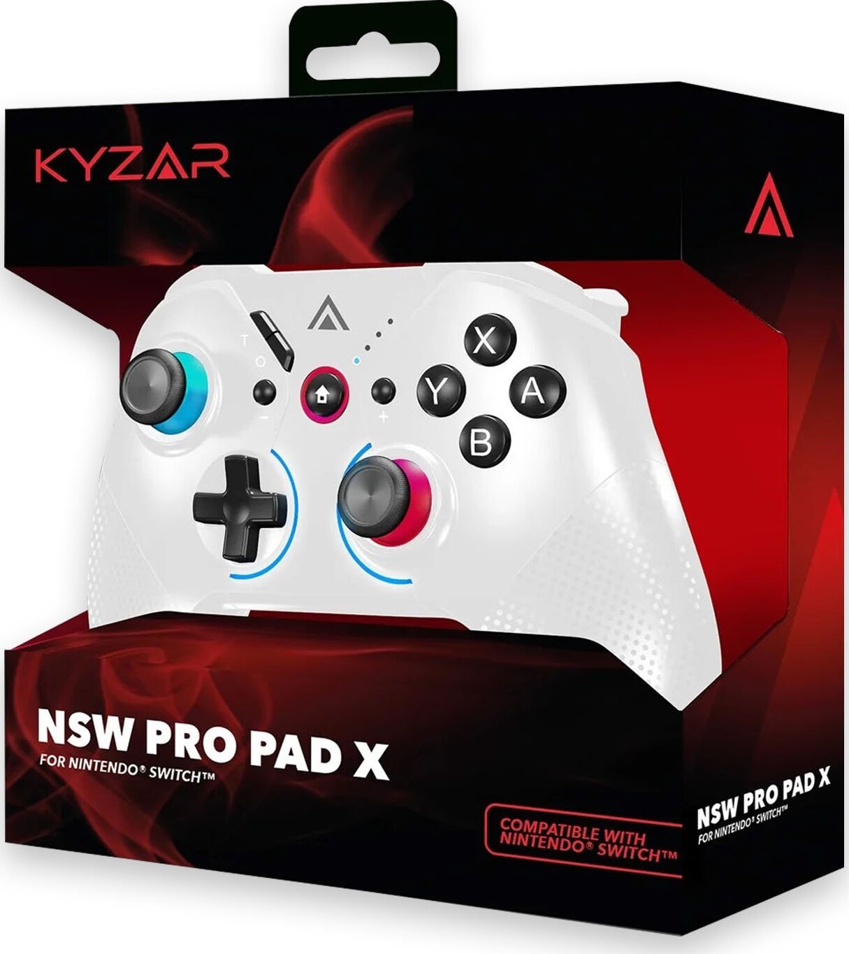 Kyzar Pro Pad Controller Til Nintendo Switch Hvid