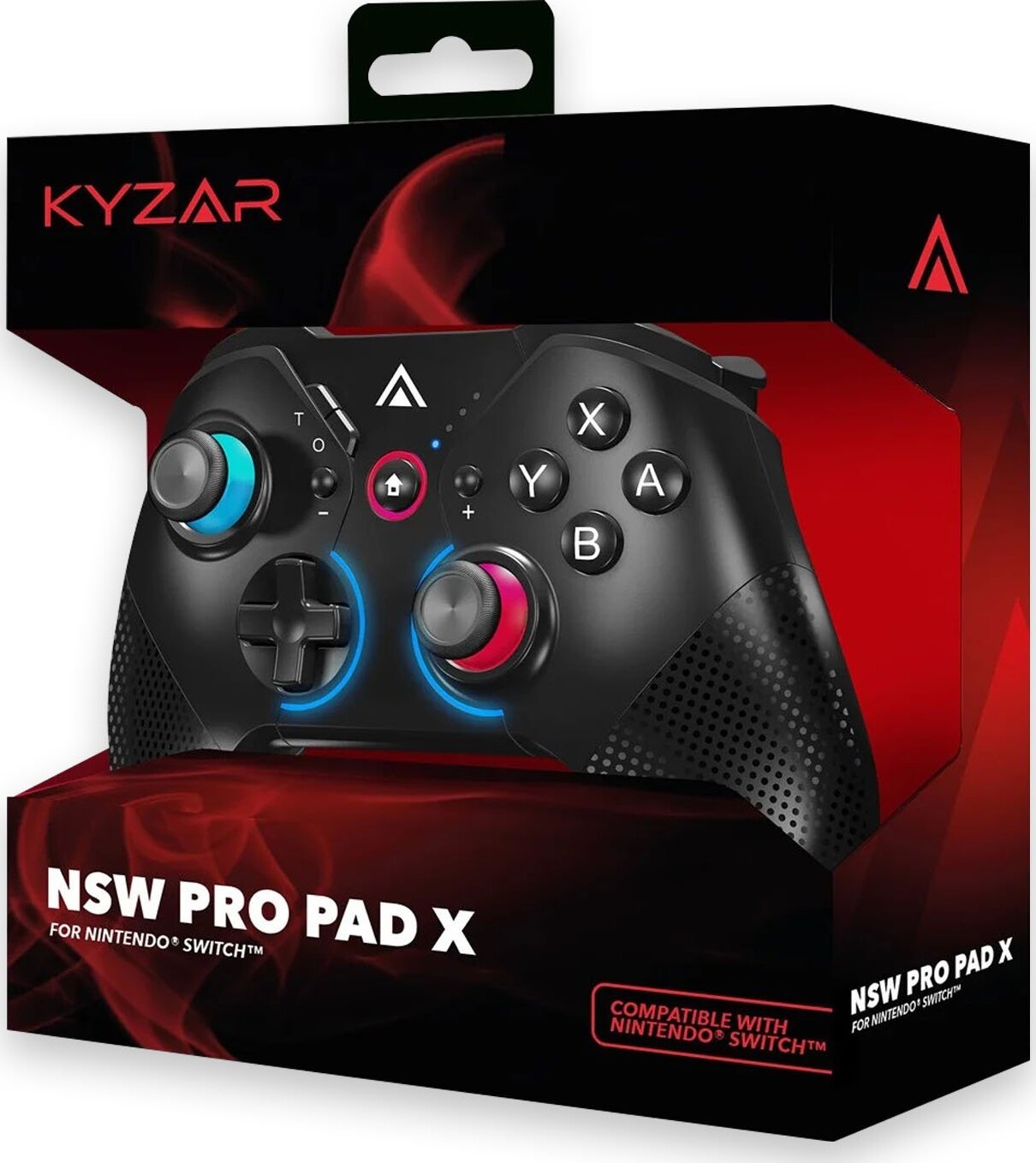 Kyzar Pro Pad Controller Til Nintendo Switch Sort