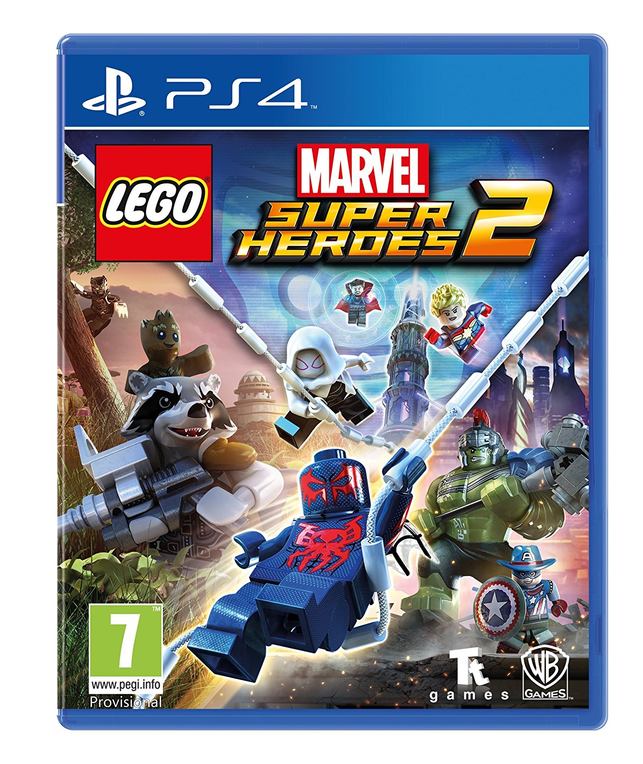 Lego Marvel Super Heroes Playstation Ps4 Spil Geekd