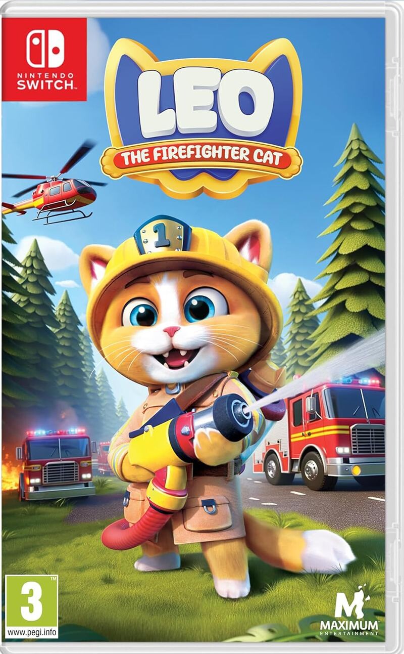 Leo The Firefighter Cat Nintendo Switch