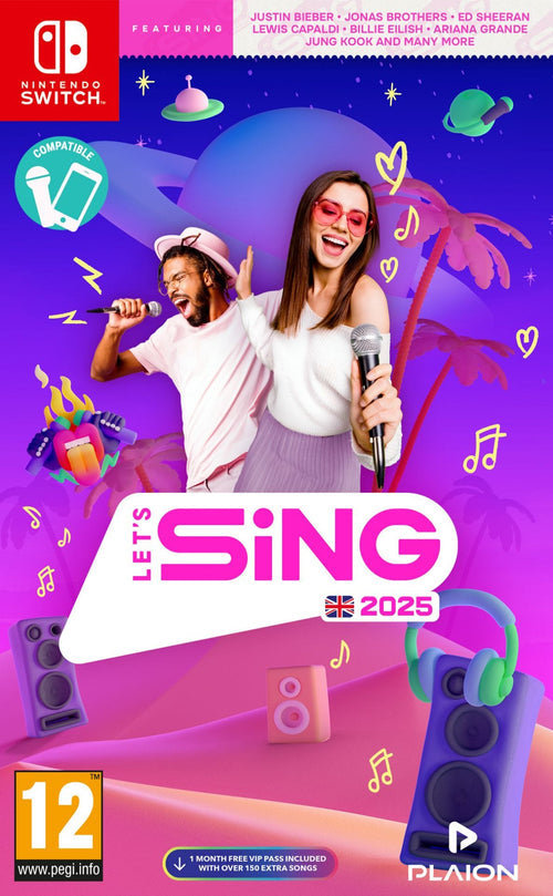 Let Sing 2025 Musikspil Nintendo Switch Nintendo Switch Spil Geekd