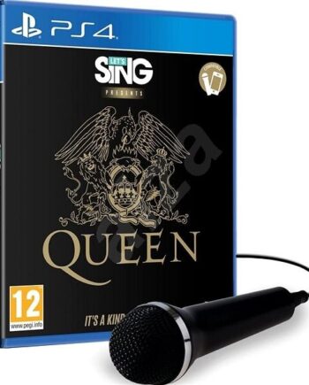 Letampapos Sing: Queen Single Mic Bundle Playstation Ps4 Spil Geekd