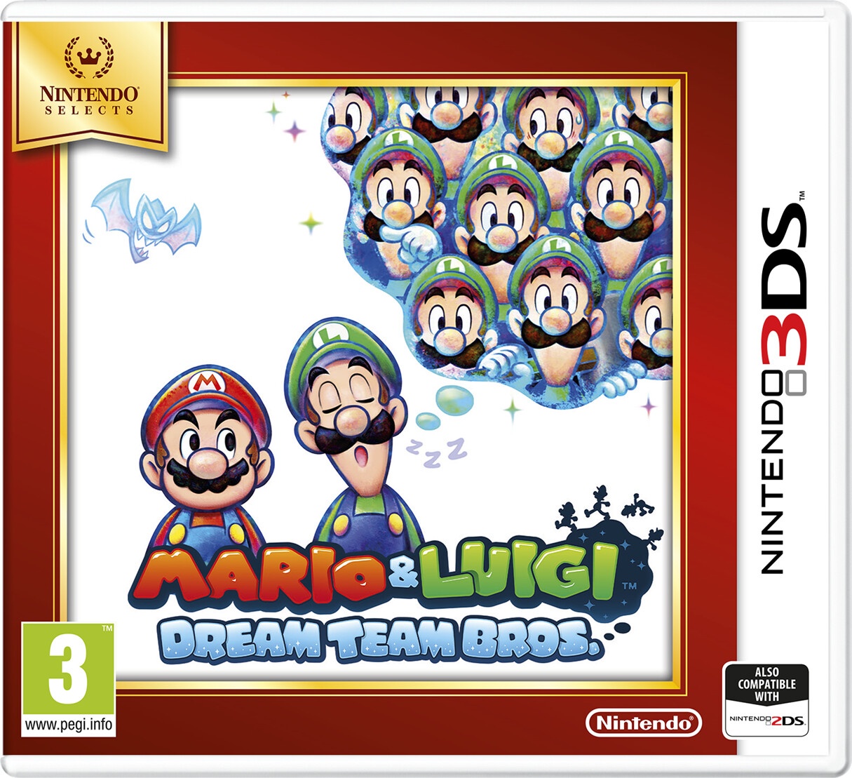 Mario Luigi: Dream Team Bros Selects Nintendo 3ds