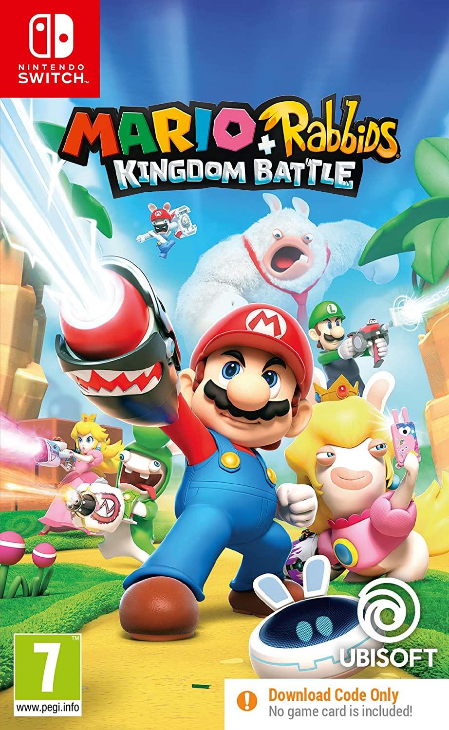 Mario Rabbids Kingdom Battle Code Box Nintendo Switch Nintendo Switch Spil Geekd