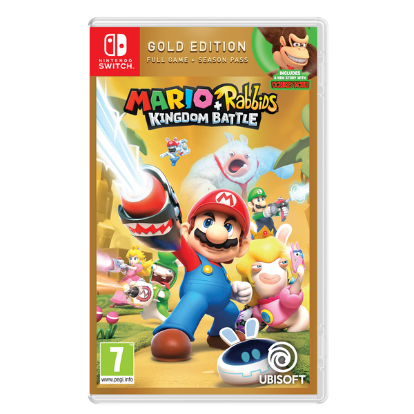 Mario Rabbids Kingdom Battle Gold Edition Nintendo Switch Nintendo Switch Spil Geekd