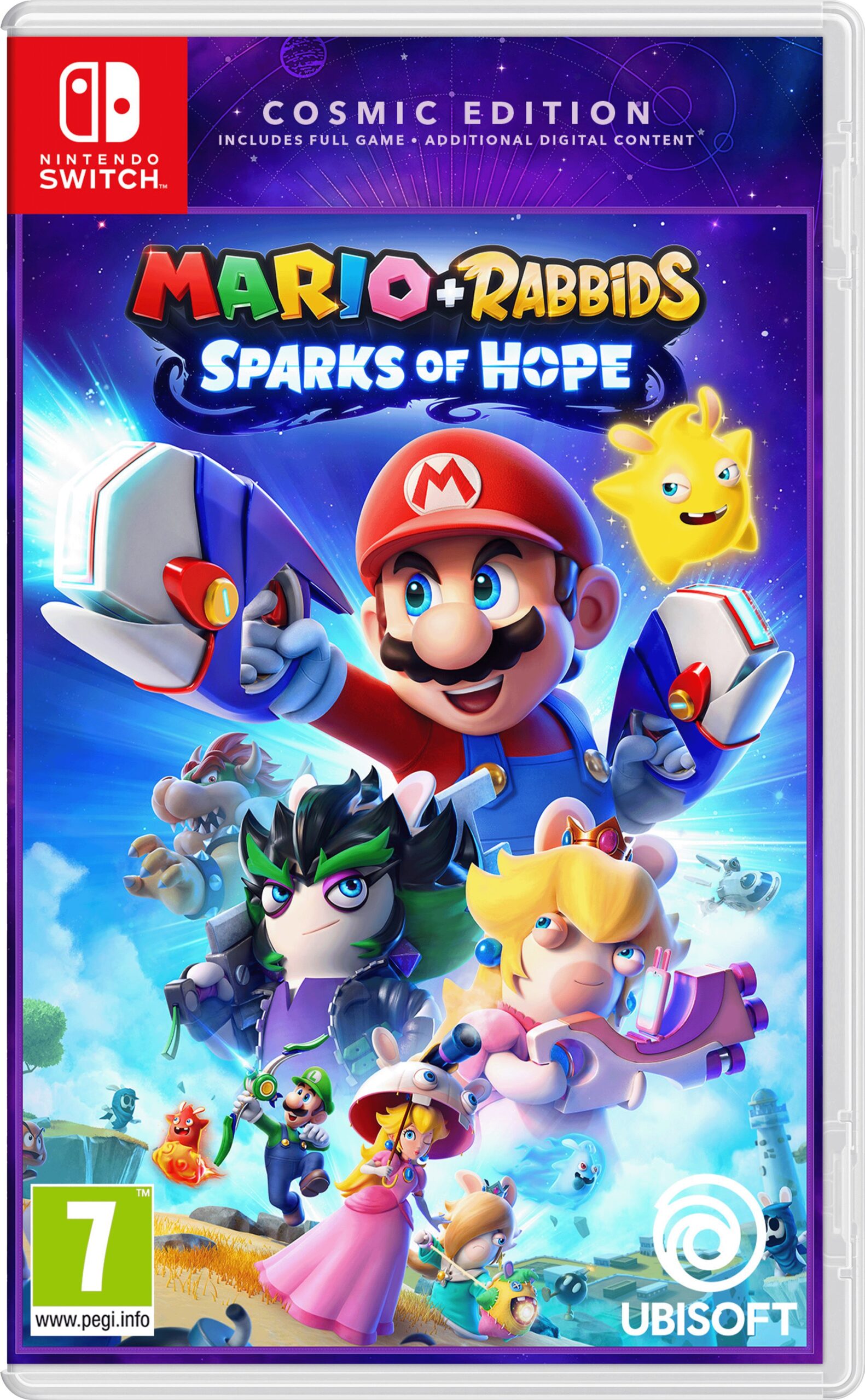 Mario Rabbids: Sparks Hope Cosmic Edition Nintendo Switch Spil Geekd