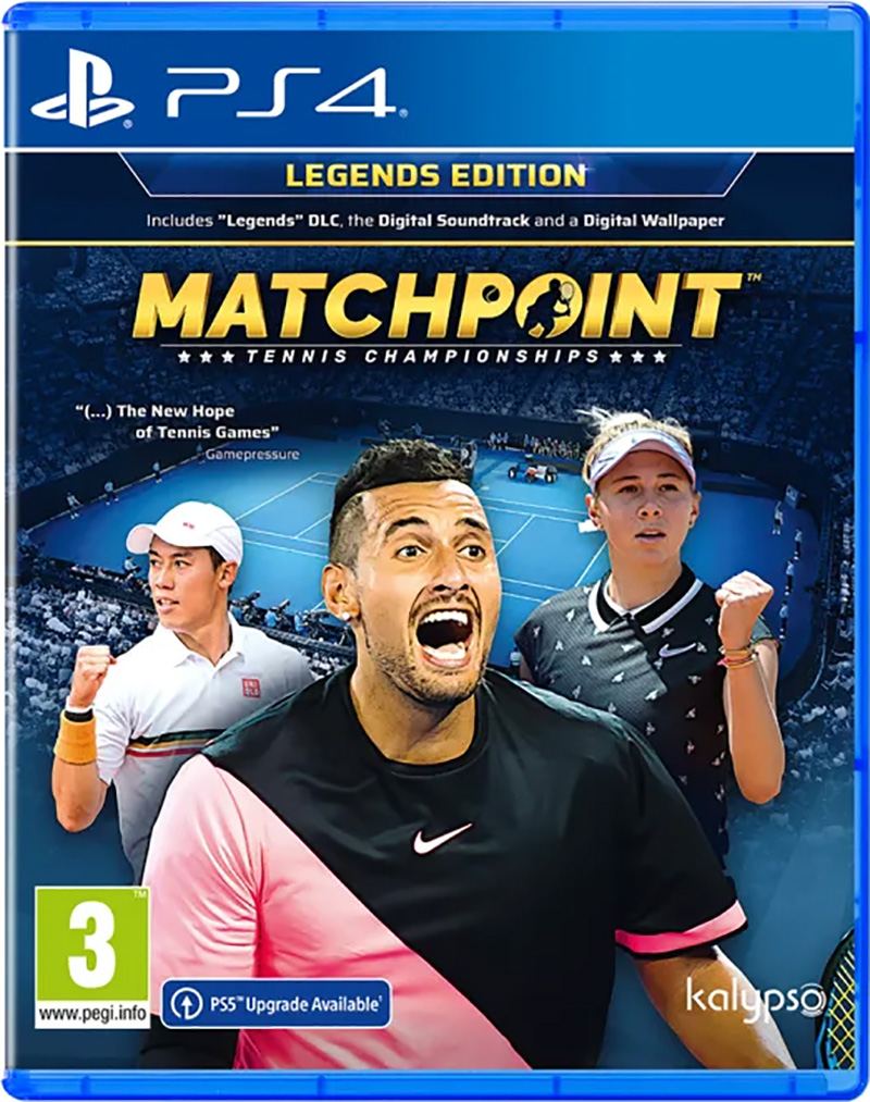 Matchpoint: Tennis Championships Legends Edition Playstation Ps4 Spil Geekd