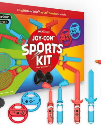 Maxx Tech Joy Con Sports Kit For Nintendo Switch