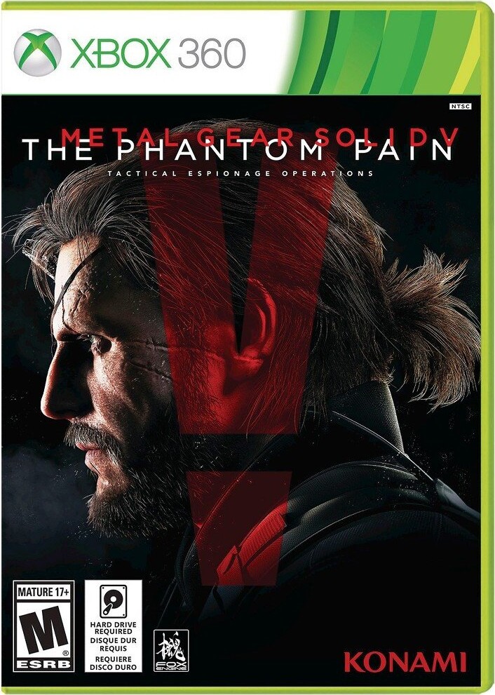 Metal Gear Solid : The Phantom Pain Import Xbox 360