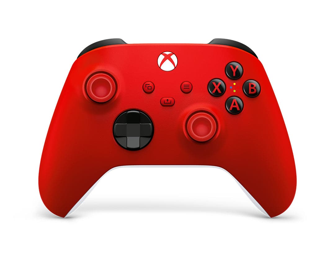 Microsoft Xbox Controller Rød Hvid Geekd