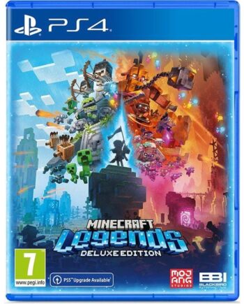 Minecraft Legends Deluxe Edition Playstation Ps4 Spil Geekd