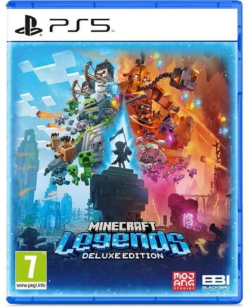 Minecraft Legends Deluxe Edition Playstation Ps5 Spil Geekd