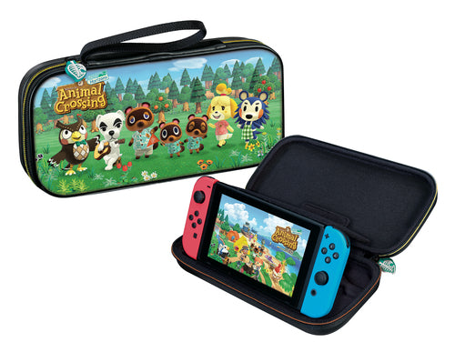 Nacon Game Traveler Deluxe Rejsetaske Animal Crossing Edition Til Nintendo Switch Video Games And Consoles Nintendo Switch Accessories Cases Storage Geekd