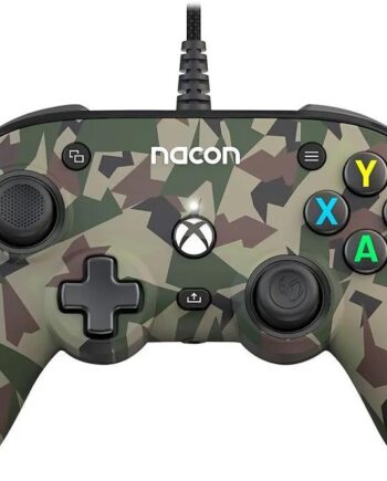 Nacon Pro Compact Kablet Controller Camo Grøn Xbox Series Konsol Geekd