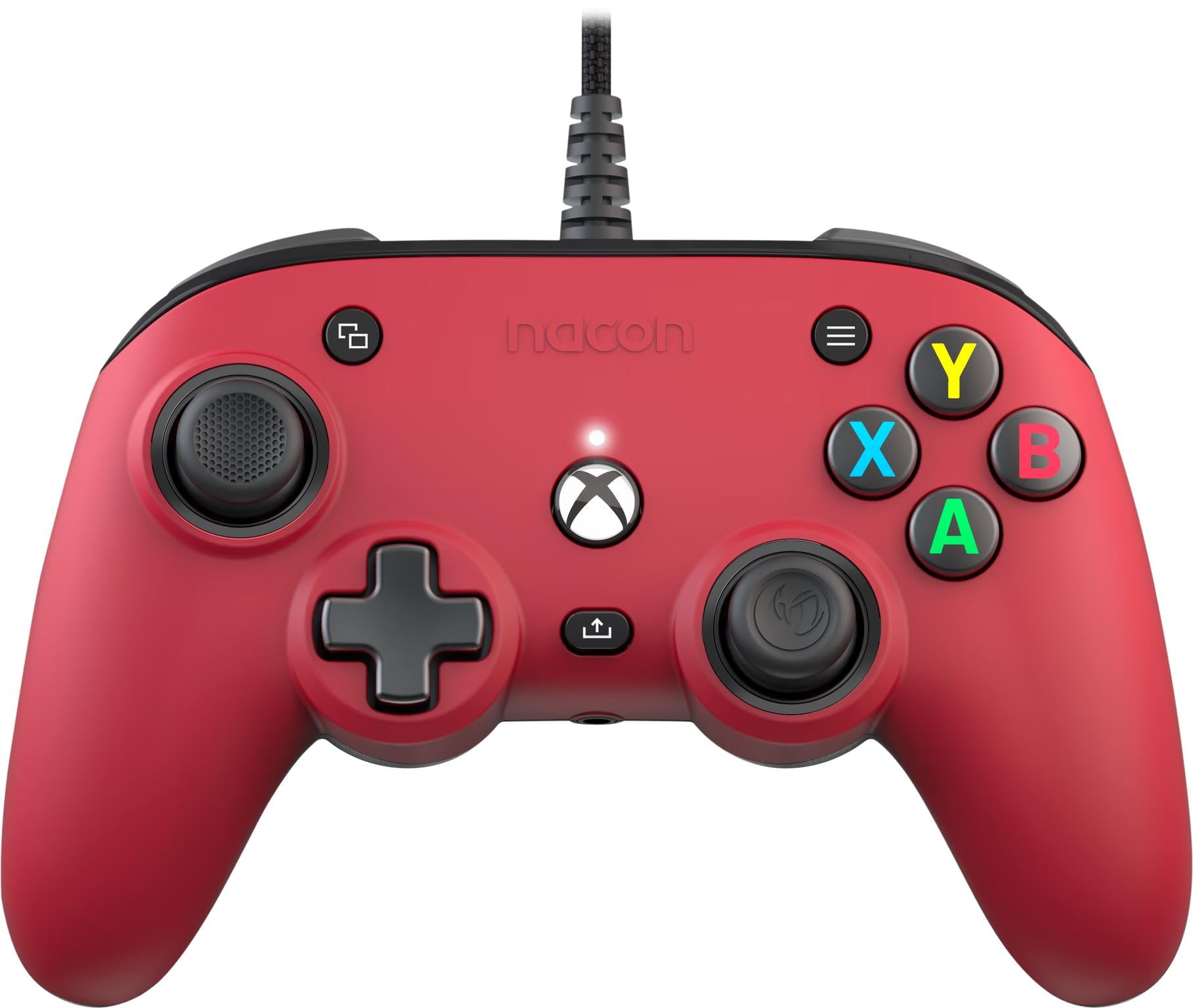 Nacon Pro Controller Compact Rød Xbox Series Konsol Geekd