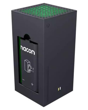 Nacon Xbox Dual Charger Box Official License Sort Konsol Tilbehør Geekd