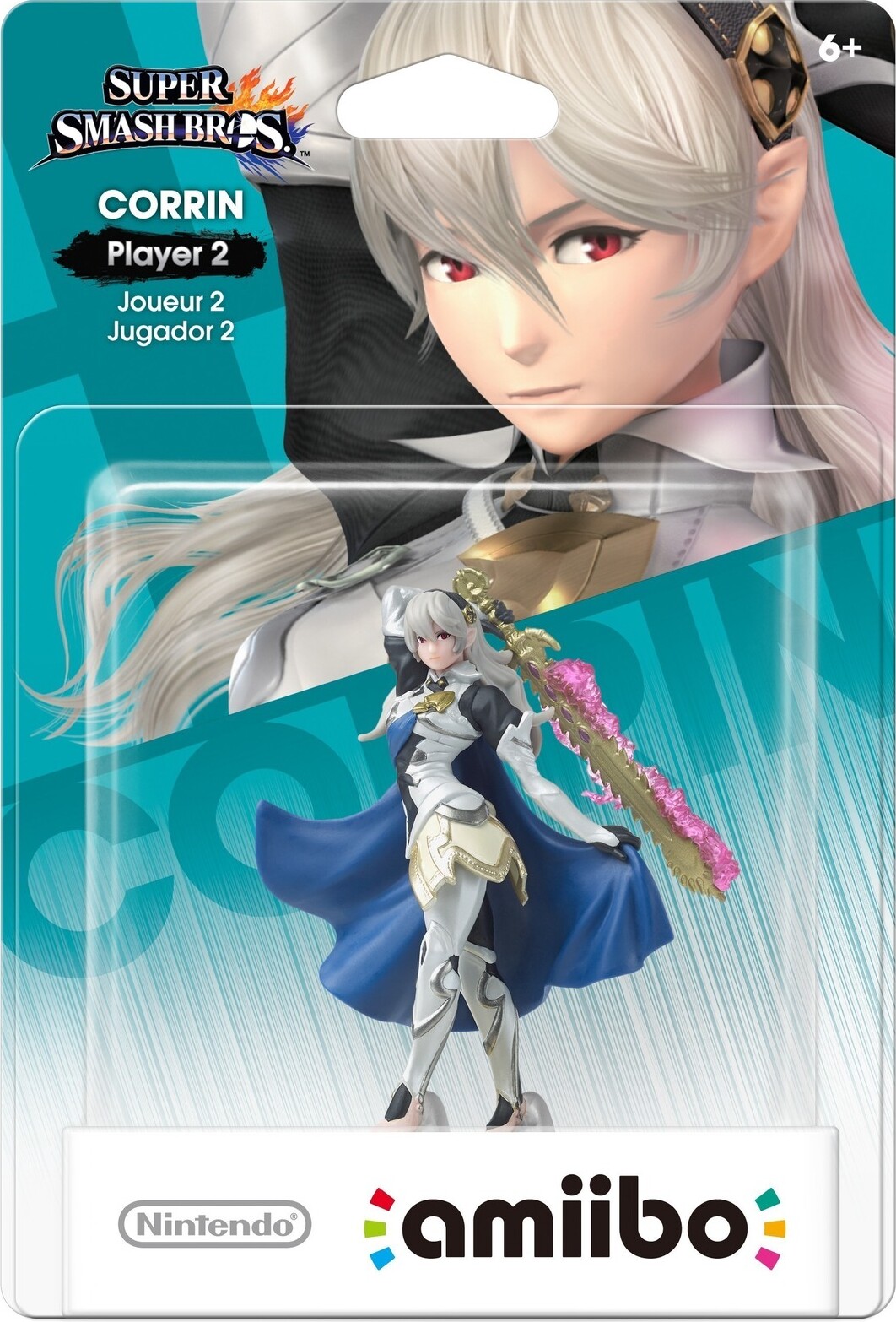 Nintendo Amiibo Figur Super Smash Bros Corrin Player