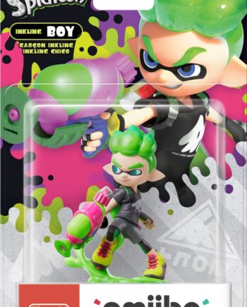 Nintendo Amiibo Splatoon Figur Inkling Boy Neon Green