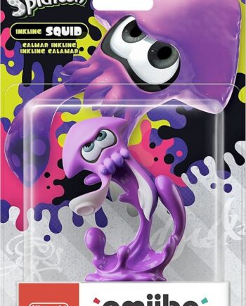 Nintendo Amiibo Splatoon Figur Inkling Squid Neon Purple
