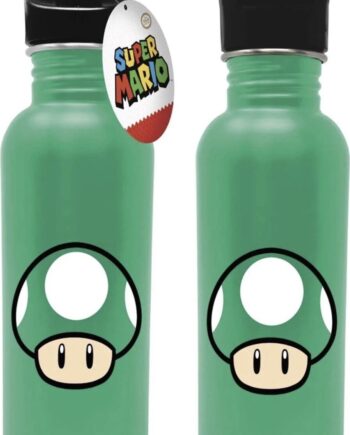Nintendo Svamp Metaldrikkeflaske