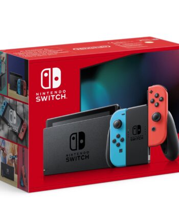 Nintendo Switch Console With Neon Red   Neon Blue Joy Con Upgraded Version Konsol Geekd