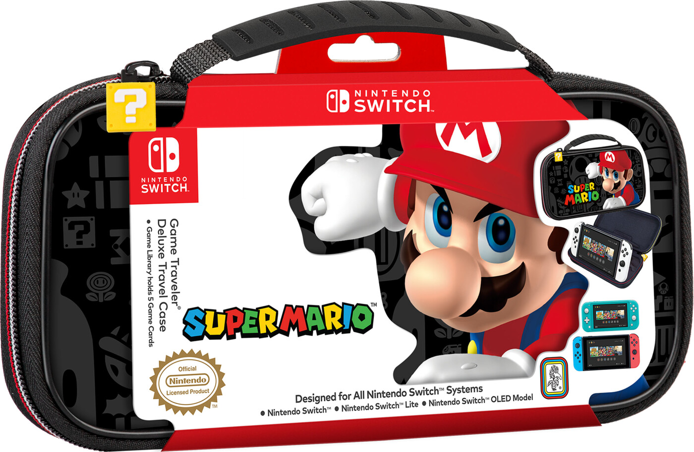 Nintendo Switch Deluxe Travel Case Super Mario