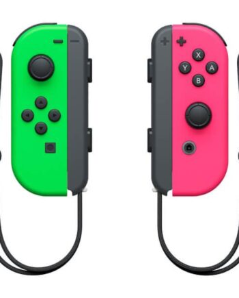 Nintendo Switch Joy Con Controller Pair Neon Grøn Neon Pink  Konsol Geekd
