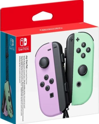 Nintendo Switch Joy Con Controller Par Pastel Lilla Grøn