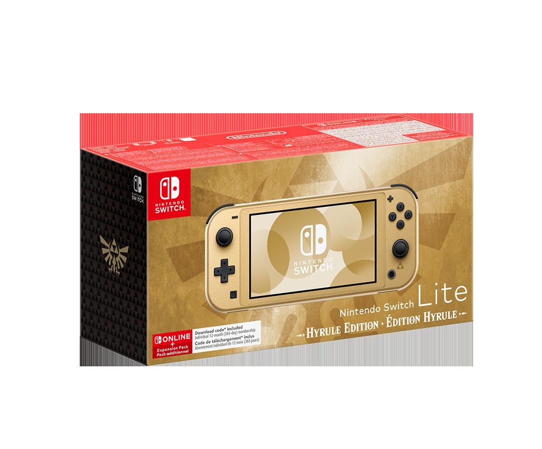 Nintendo Switch Lite Hyrule Edition Konsol Geekd