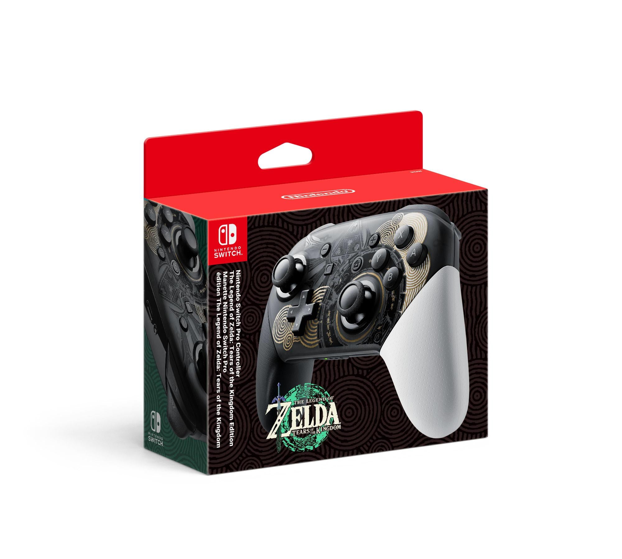 Nintendo Switch Pro Controller Legend Zelda: Tears The Kingdom Edition Geekd