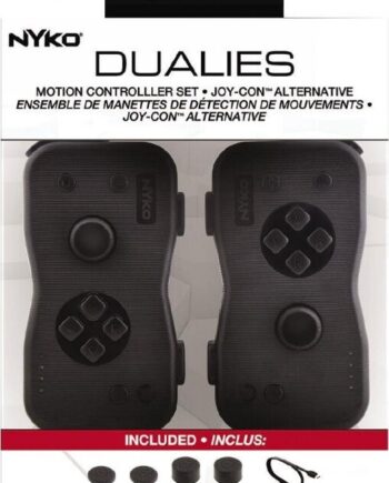 Nyko Dualies Switch Alternativt Controller Sæt Til Nintendo Switch Sort