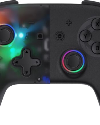 Oniverse Bluetooth Controller For Nintendo Switch Ios Android Black Star Konsol Tilbehør Geekd