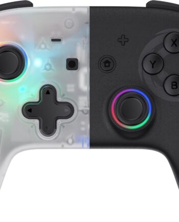 Oniverse Bluetooth Controller For Nintendo Switch Ios Android White Star Konsol Tilbehør Geekd