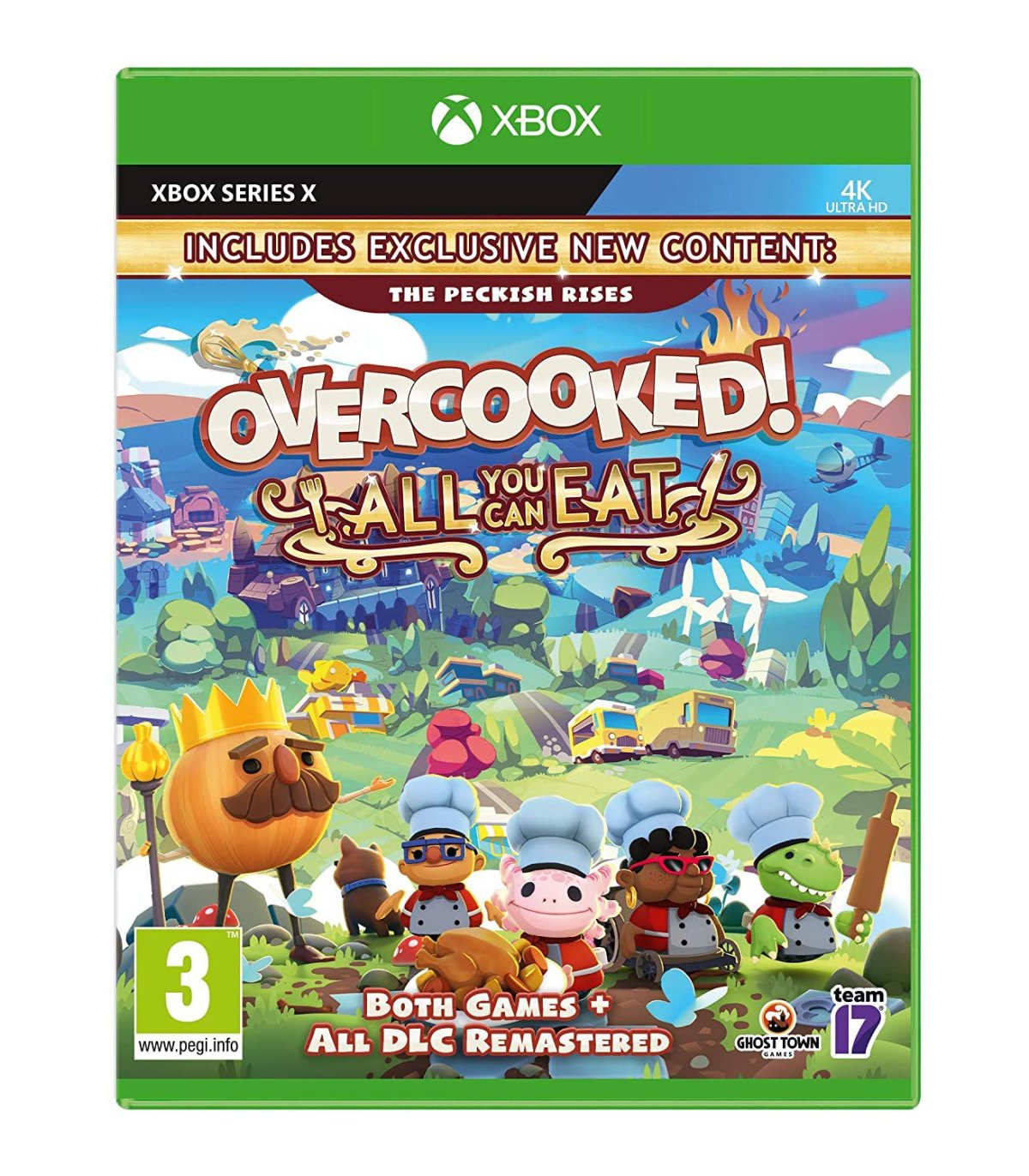 Overcooked All You Can Eat Multi Game Xbox Series Xbox Series Spil Geekd