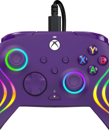 Pdp Afterglow Wave Wired Controller Purple