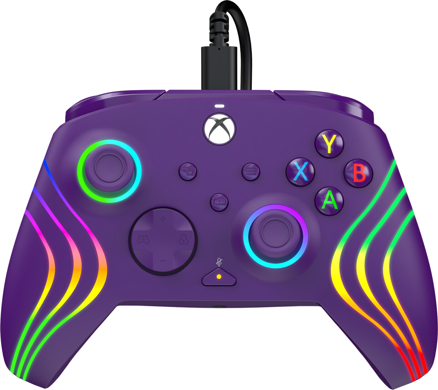 Pdp Afterglow Wave Wired Controller Purple