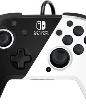 Pdp Nintendo Switch Faceoff Deluxe Audio Controller Sort Hvid