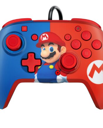 Pdp Nintendo Switch Faceoff Deluxe Controller  Audio Mario Geekd