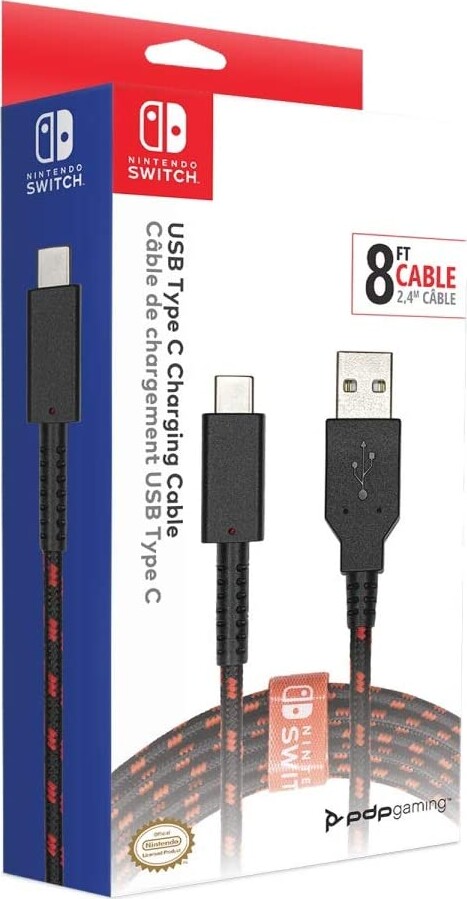 Pdp Nintendo Switch Usb Kabel Til Opladning