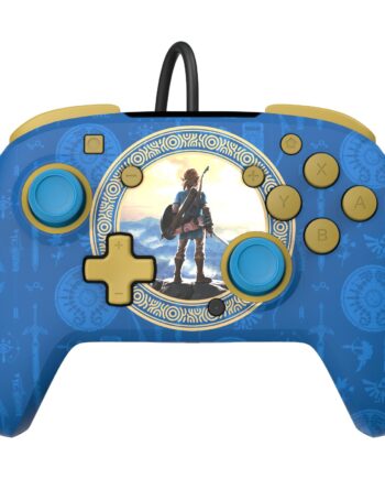 Pdp Rematch Kablet Controller Hyrule Blå Geekd