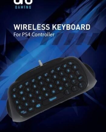 Playstation Controller Keyboard Til Ps4 Sort Blå