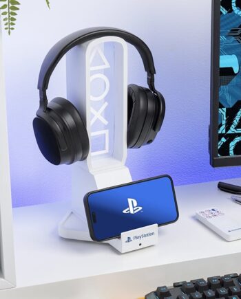 Playstation Desk Headphone Stand With Light
