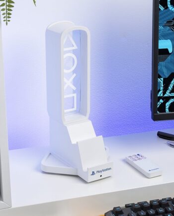 Playstation Hovedtelefonstativ Med Lys Headset Geekd