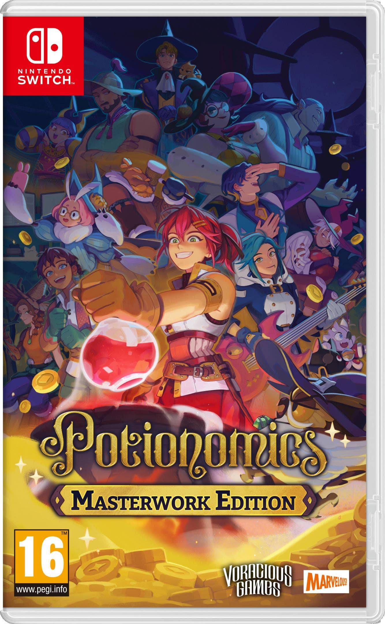 Potionomics: Masterwork Edition Nintendo Switch Spil Geekd