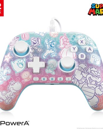 Powera Advantage Wired Controller For Nintendo Switch Mushroom Kingdom