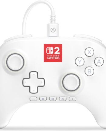 Powera Advantage Wired Controller For Nintendo Switch With Lumectra White