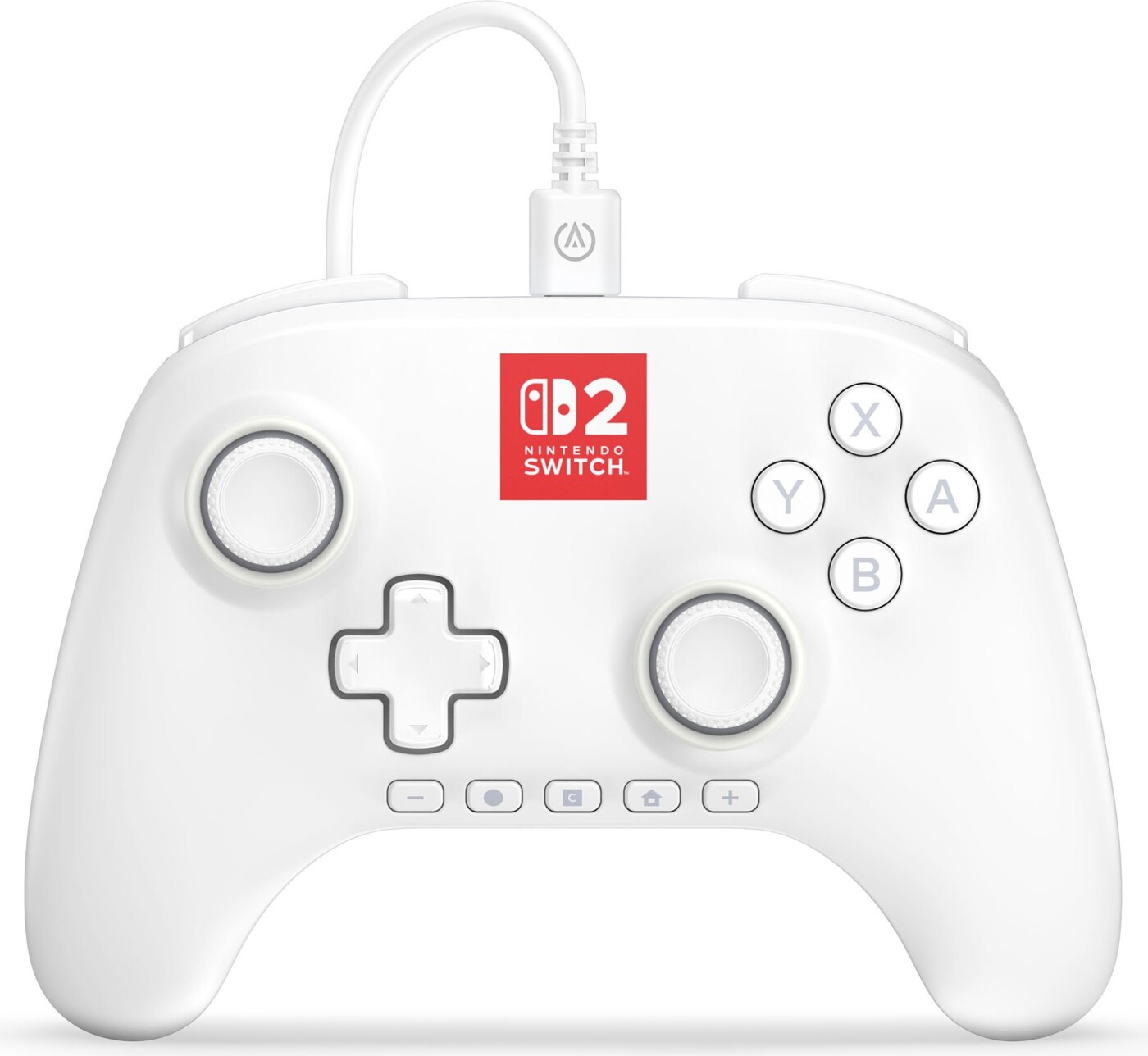 Powera Advantage Wired Controller For Nintendo Switch With Lumectra White