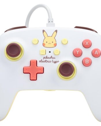 Powera Enhanced Kablet Controller Til Nintendo Switch Pikachu Electric Type Geekd